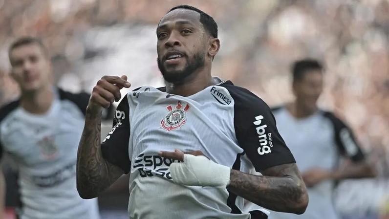 José Martinez comemora gol pelo Corinthians (Foto: Renato Gizzi/E.Fotografia/Gazeta Press)