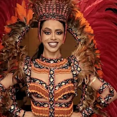 Musa da Gaviões da Fiel mostra fantasia e quanto investiu no Carnaval 2026