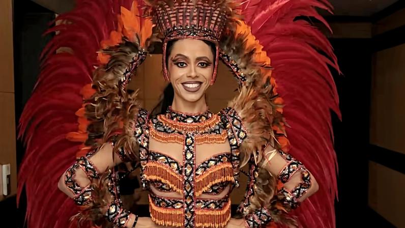 Juliana Leones, musa da Gaviões da Fiel no Carnaval 2026