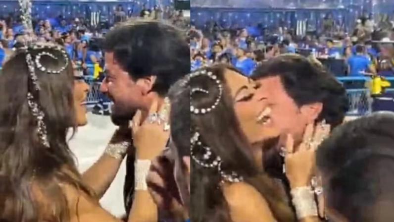Juliana Paes ganha chamego do marido — Foto: Quem/Débora Tavares