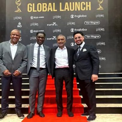 Romário e Seedorf lançam Legends Cup 2026 com final no Maracanã