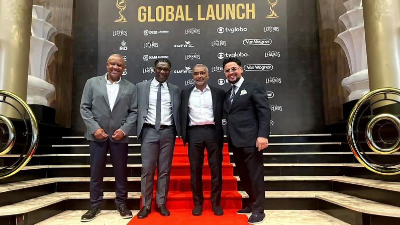 Romário e Seedorf lançam Legends Cup 2026 com final no Maracanã