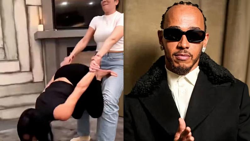 Lewis Hamilton estaria frequentando a casa da socialite — Foto: Reprodução/Instagram