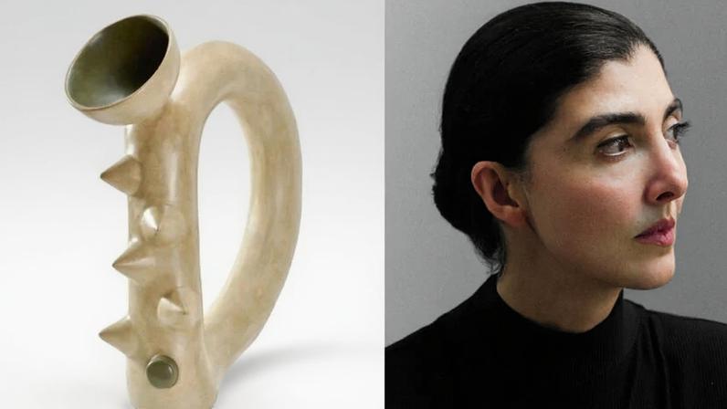 Vivi Rosa e sua obra "Resonance", finalista no Loewe Foundation Craft Prize