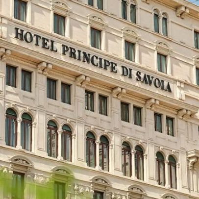 Zach Gold inaugura exposição no hotel Principe di Savoia