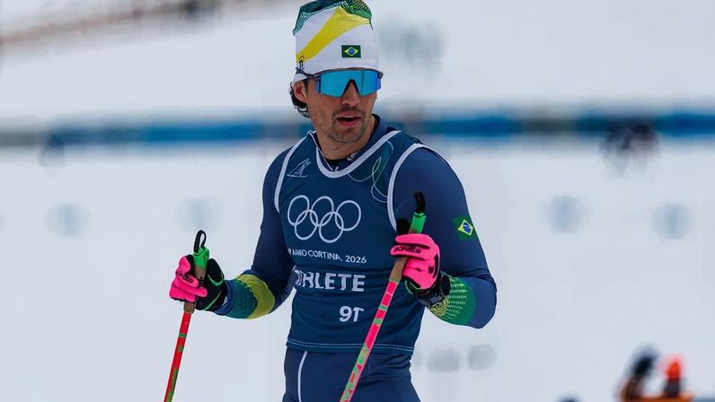 Manex Silva vai para sua segunda participação em Olimpíadas de Inverno (Foto: Gabriel Heusi/COB)