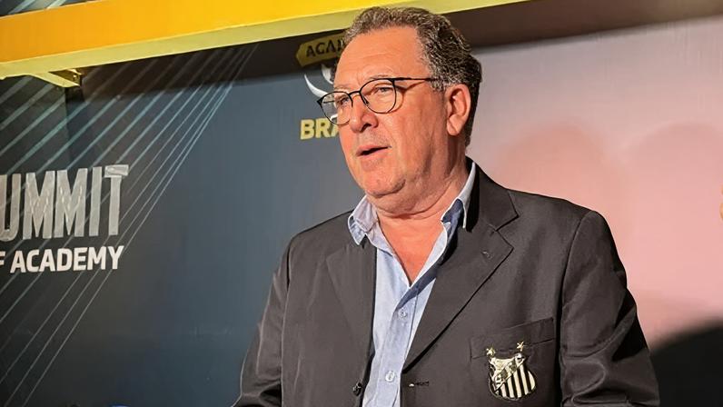 Marcelo Teixeira, presidente do Santos