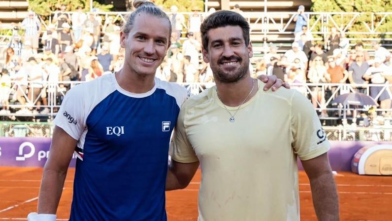 Matos e Luz buscam virada e definem título em Buenos Aires