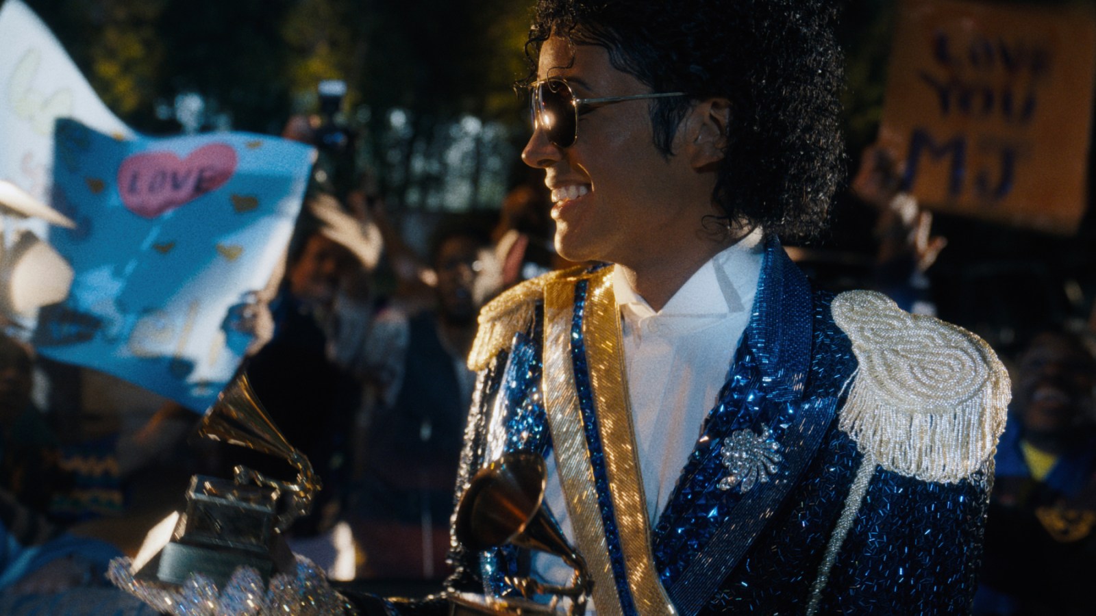 Jaafar Jackson as Michael Jackson in 'Michael.'