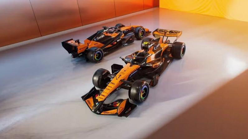 MCL40, carro da McLaren para a F1 2026 — Foto: Divulgação