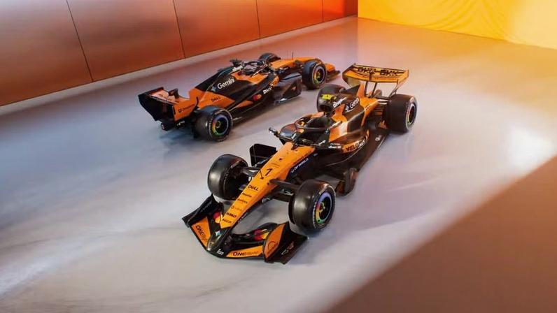 MCL40, carro da McLaren para a F1 2026 — Foto: Divulgação