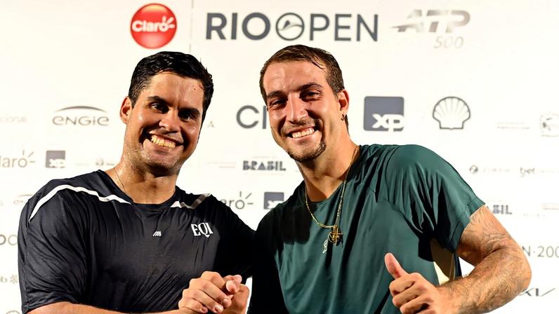Marcelo Zormann e Felipe Meligeni (Foto: Fotojump)