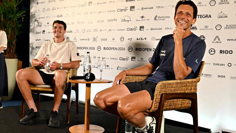 João Fonseca e Marcelo Melo (Foto: Fotojump)