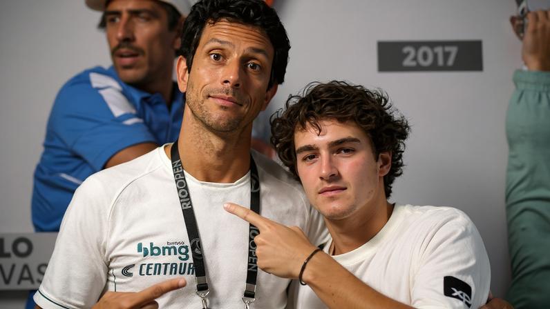 Fonseca disputa chave de duplas do Rio Open ao lado de Melo