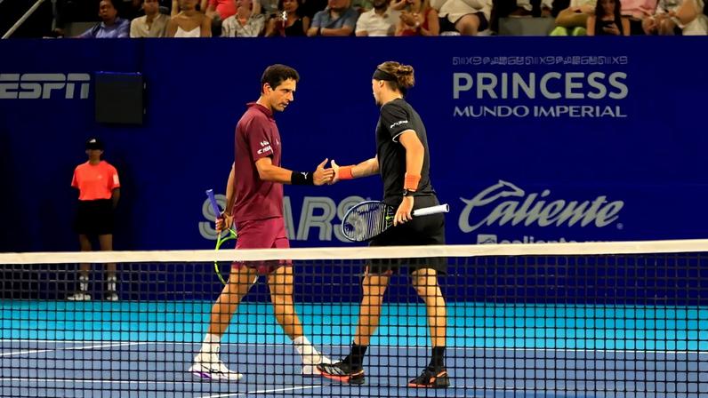 Alexander Zverev e Marcelo Melo (Foto: Abierto Mexicano de Tenis)