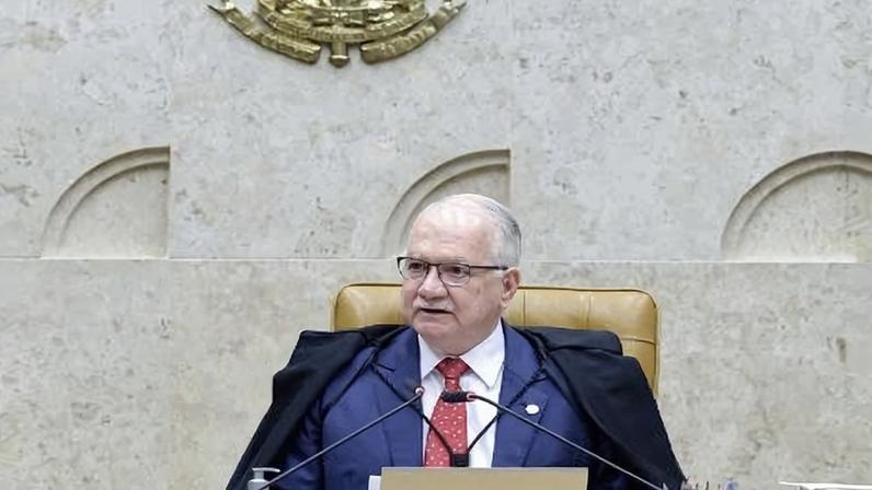 O ministro Edson Fachin, presidente do STF