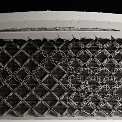 Metamateriais 3D impressos que se alongam e falham por design