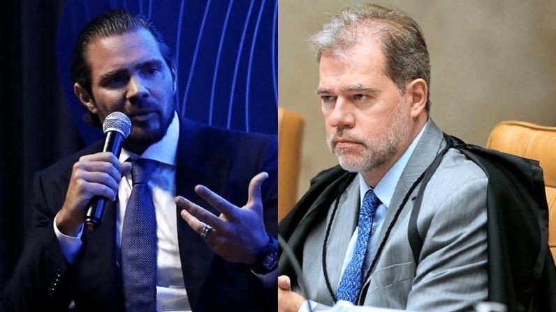 Daniel Vorcaro e Dias Toffoli