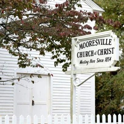 Conservação da igreja mais antiga da Igreja de Cristo no Alabama