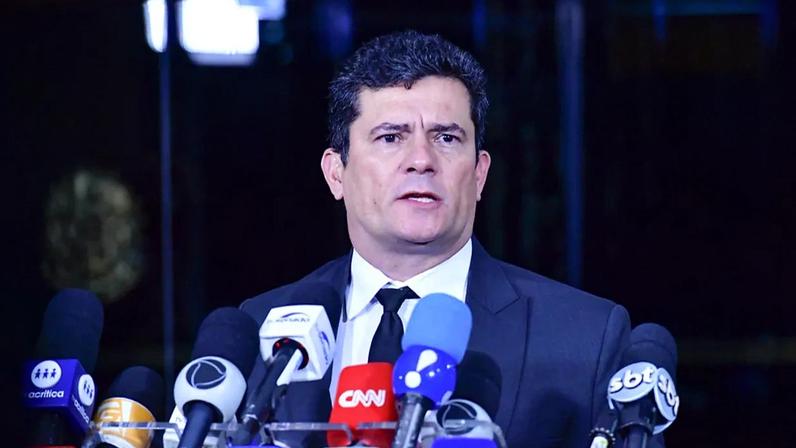 O senador Sergio Moro (União-PR) (Foto: Waldemir Barreto/Agência Senado.)