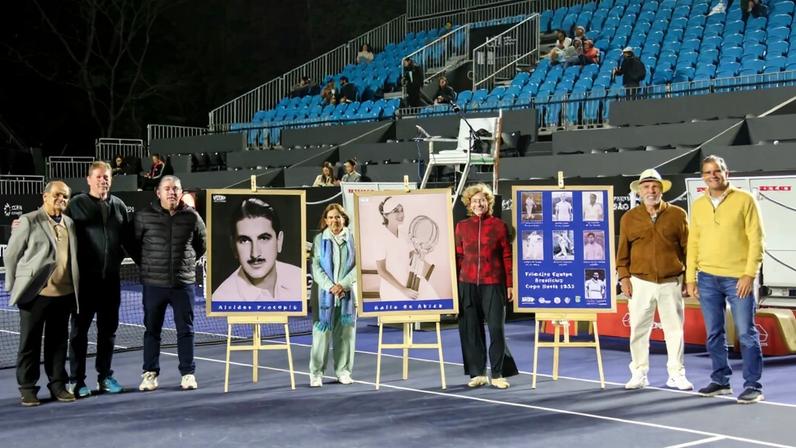 Lançamento do Hall da Fama no SP Open (Foto: Luiz Doro)