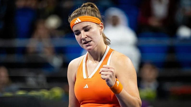 Muchova vence Mboko e conquista maior título da carreira em Doha