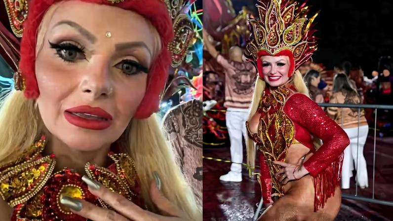 Mulher Pera é impedida de desfilar no Anhembi pela Mocidade Unida da Mooca