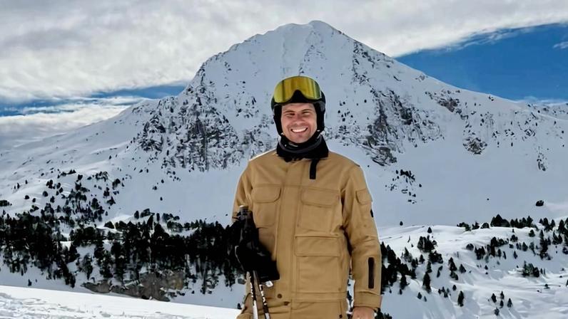 Nadal volta a esquiar após 26 anos e comenta sensação