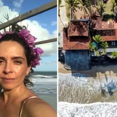 Nadia Bochi, ex-repórter do Mais Você, comanda pousada na Paraíba