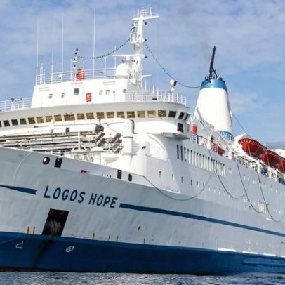 Navio Logos Hope chega a Málaga