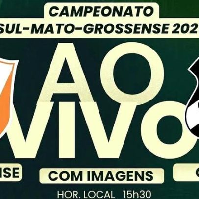 Naviraiense x Operário em duelo pela liderança do Sul-Mato-Grossense