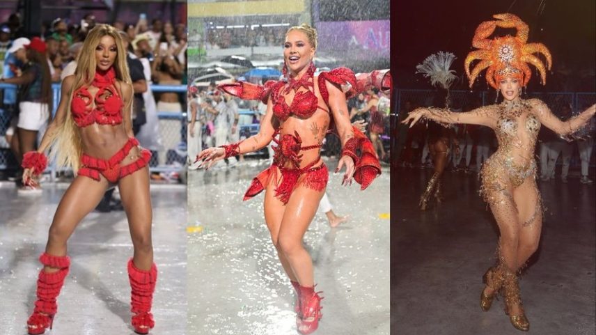 Brunna Gonçalves, Virginia Fonseca e Jaquelline Grohalski — Foto: Brazil News e Instagram