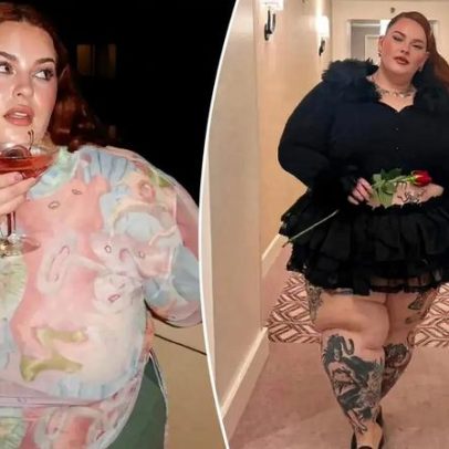 Modelo Tess Holliday afirma seguro de vida negado por peso acima de 300 libras