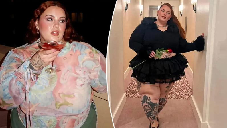 Model Tess Holliday on Wednesday claimed she was denied life insurance coverage because of her weight.