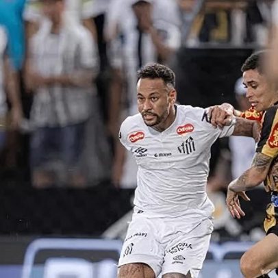 Neymar tem números em Novorizontino x Santos pelo Paulistão