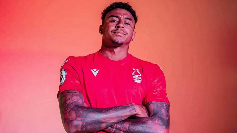 Jesse Lingard tem acordo fechado com o Corinthians (Foto: Reprodução / Nottingham Forest)