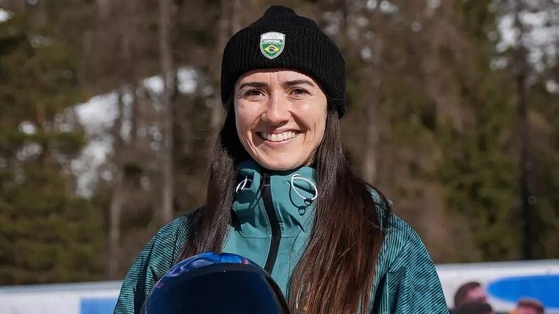Nicole Silveira é a representante brasileira no skeleton (Foto: Helena Petry/ COB)