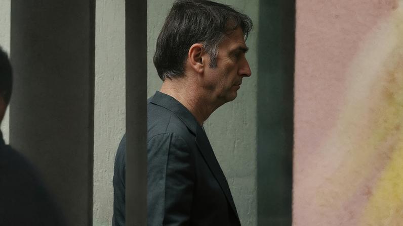 O ex-presidente Jair Bolsonaro (PL), preso na Superintendência da Polícia Federal em Brasília, após receber a visita da ex-primeira-dama Michelle Bolsonaro