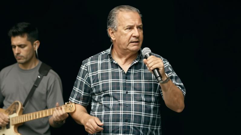 O pastor Silas Malafaia durante participação no The Send