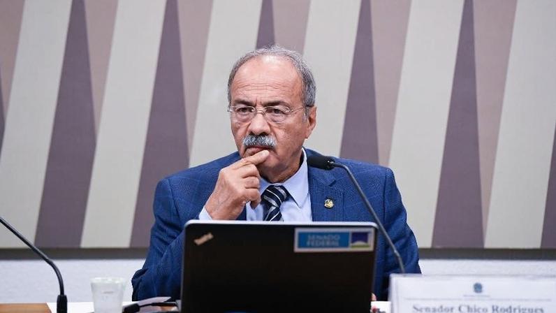 O senador Chico Rodrigues (PSB-RR)