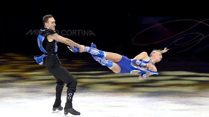 Patinação artística olímpica encerra com Deadpool, Kung Fu Panda e Sub-Zero