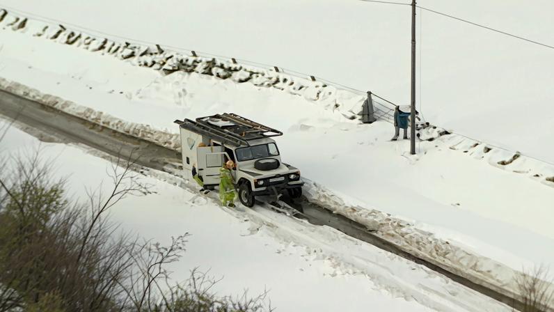 Quando a grande nevada atingiu o sul da Escócia em 1996