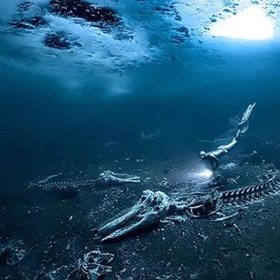 Cemitérios de baleias transformam o fundo do mar