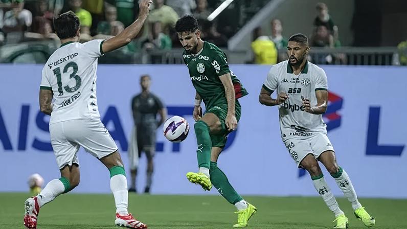 Lance de Palmeiras x Guarani pelo Paulistão 2026