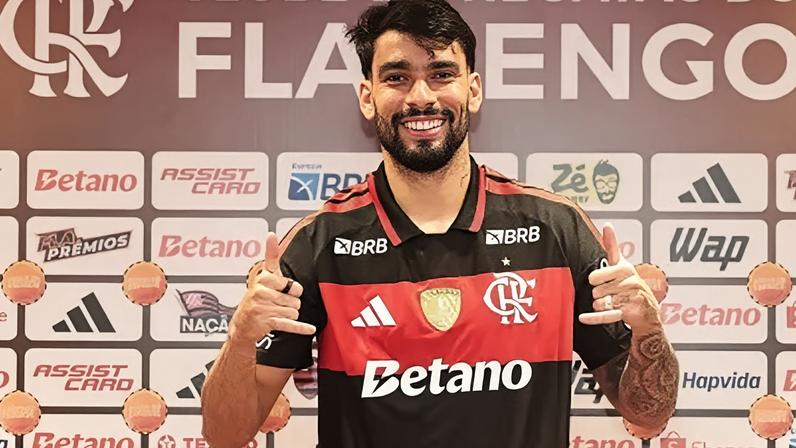 Lucas Paquetá foi apresentado pelo Flamengo um dia após a derrota para o Corinthians na final da Supercopa do Brasil