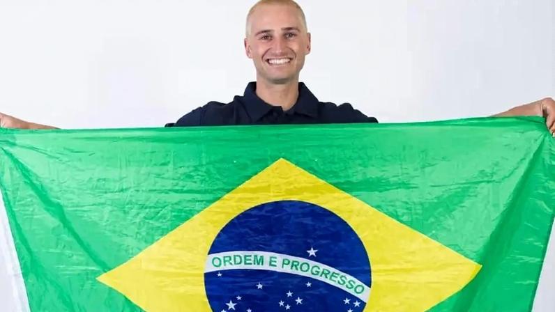 Pat Burgener é uma das esperanças de medalha do Brasil nas Olimpíadas de Inverno (Foto: Divulgação/ CBDN)