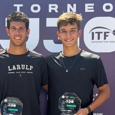 Duplas brasileiras vencem títulos juvenis no saibro de Lima