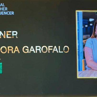 Débora Garofalo eleita professora mais influente do mundo