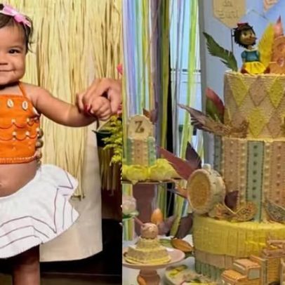 Zuri completa 9 meses com festa de Ludmilla e Brunna