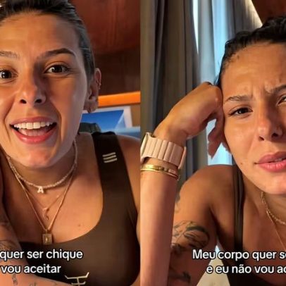 Ana Castela comenta dores ao sair da dieta e brinca que o corpo quer ser chique